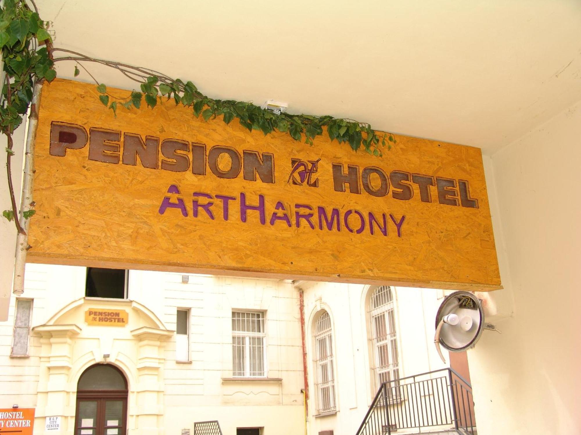 Artharmony Pension & Hostel Prag Exterior foto